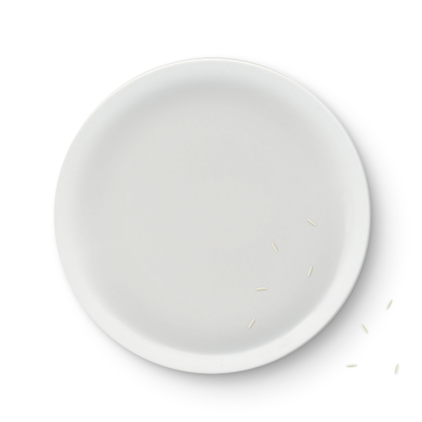 empty plate