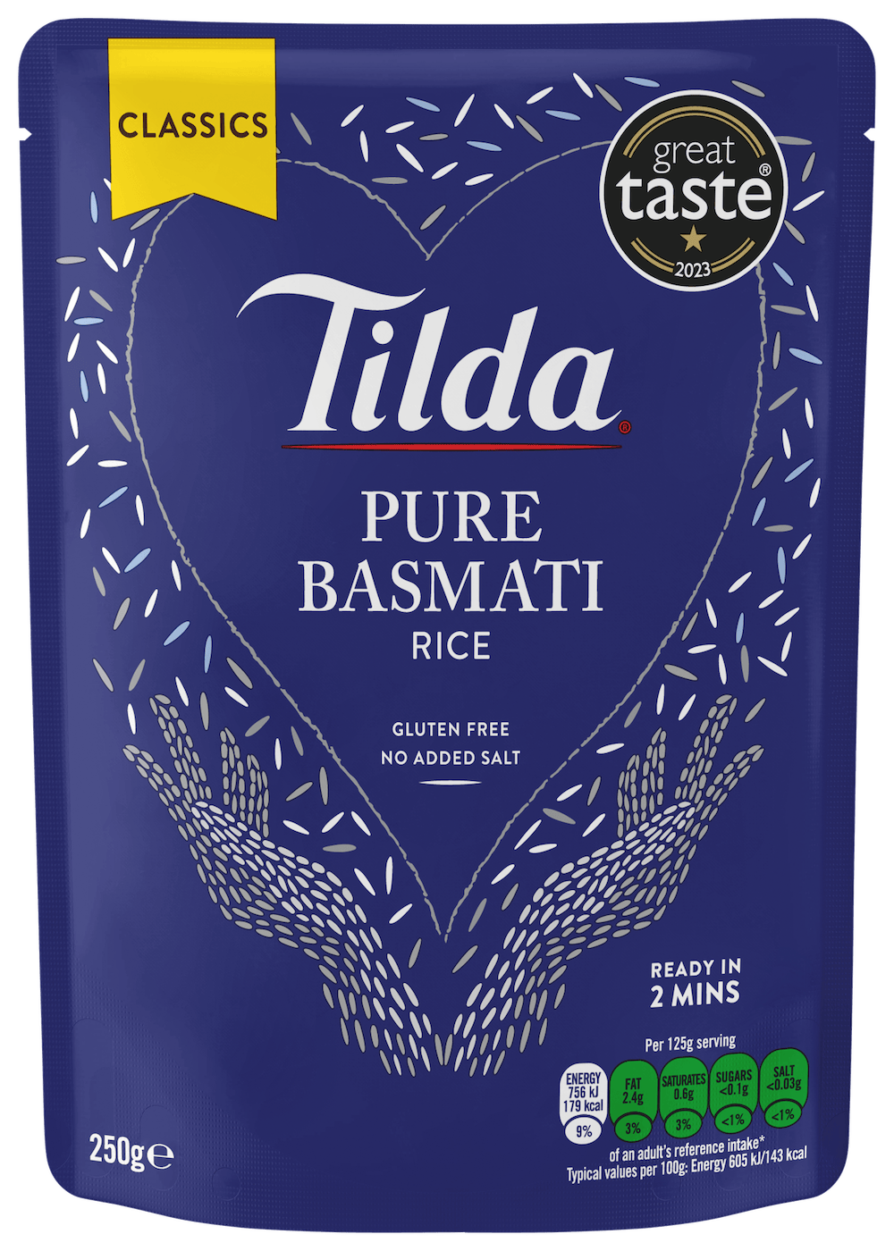 Tilda Pure Steamed Microwave Basmati Rice