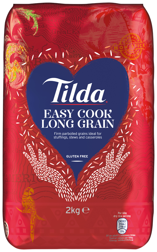 Tilda Easy Cook Long Grain Block 2kg