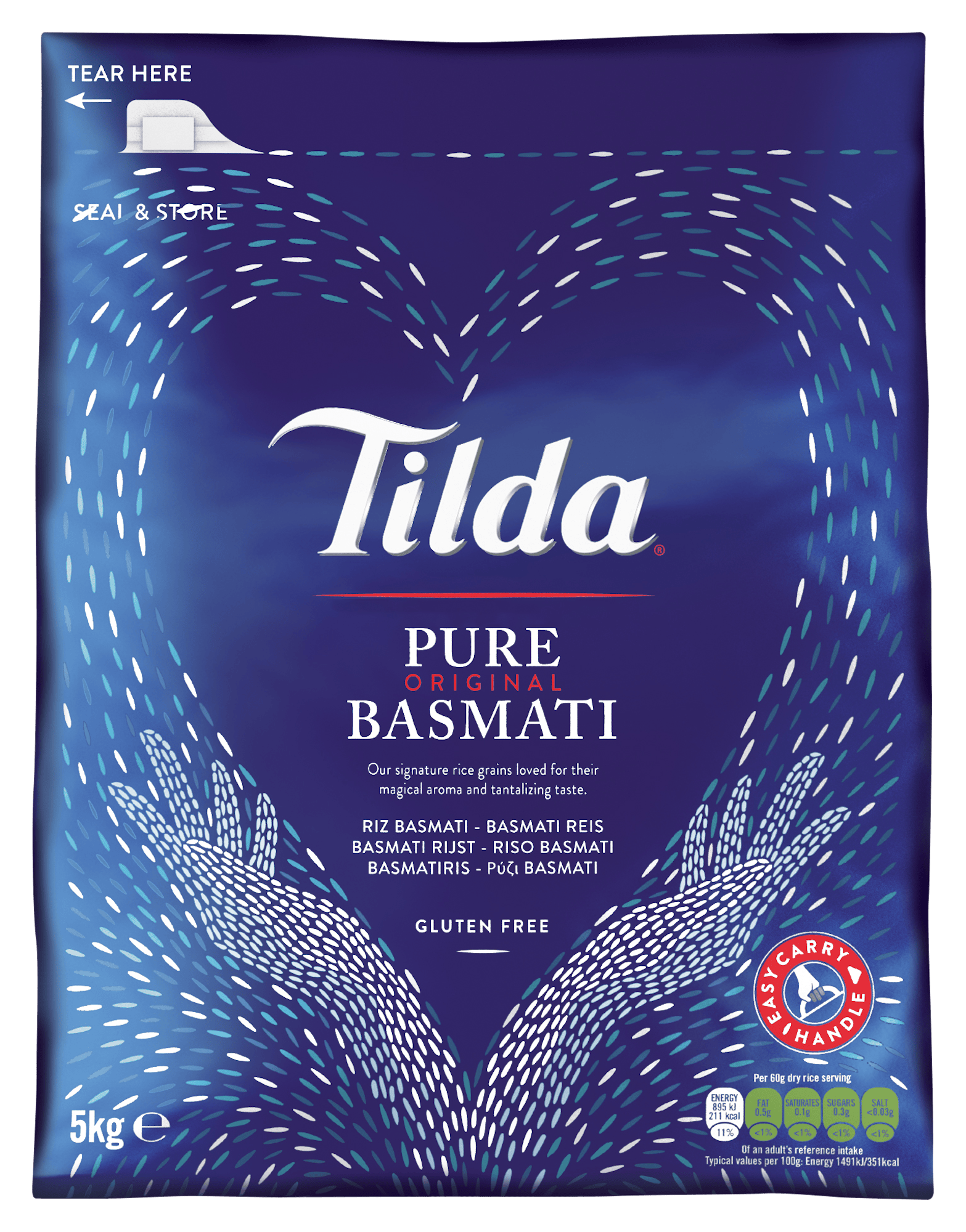 Tilda 5kg Pure Basmati Rice