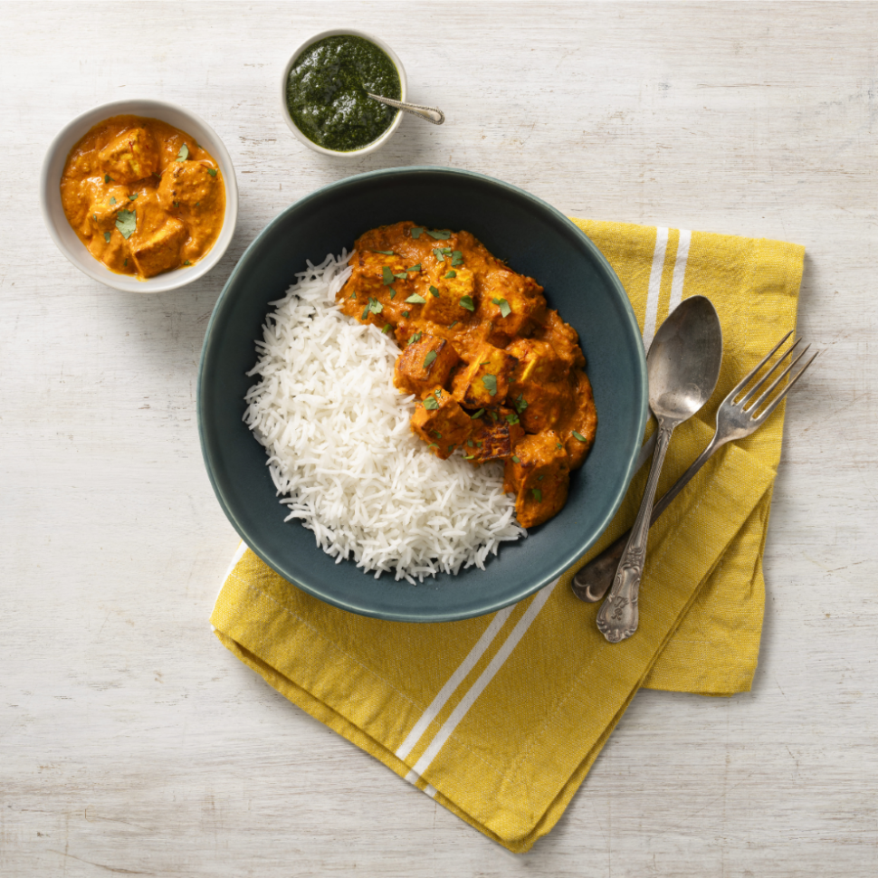 Paneer Curry with Pure Basmati Rice