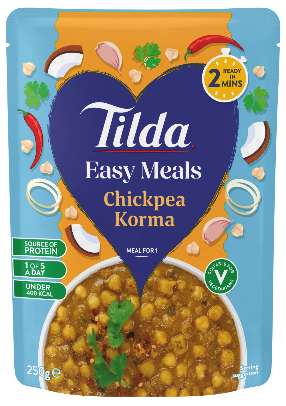 easy meals chickpea korma