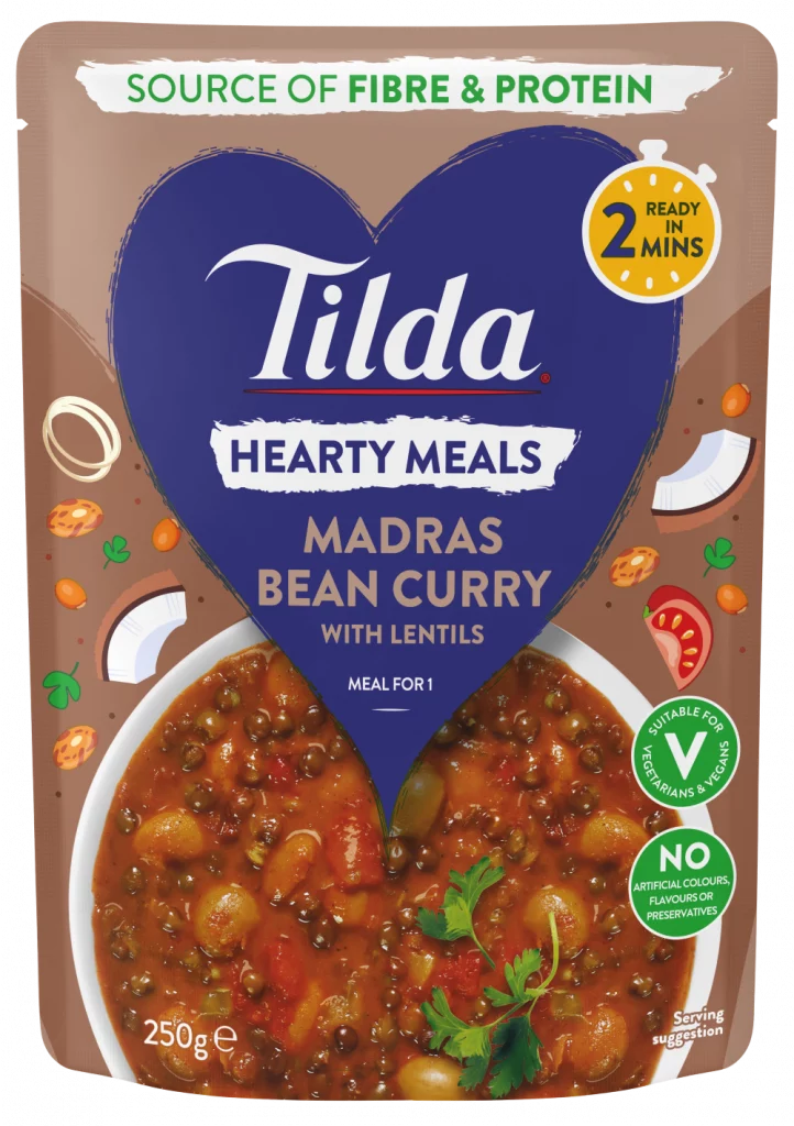 Madras Bean Curry Pulses and Vegetables